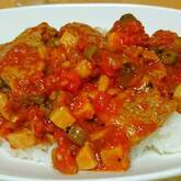 豚肉のトマトソース煮