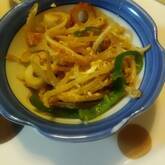 モヤシの卵とじ