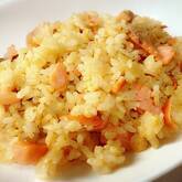 基本のチャーハン 鮭たっぷり 10分で！簡単丁寧においしく作ろう