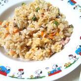 イカのうまみたっぷり！塩辛チャーハン