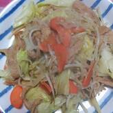 野菜炒め・ゴマ風味