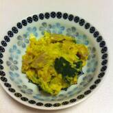 カボチャとチーズのサラダ