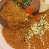 エビのトマトクリームパスタ