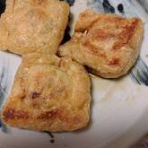 油揚げの納豆袋焼き