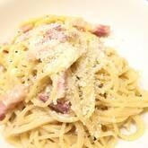 生クリームなして作る本格濃厚カルボナーラ