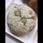 ハムとゴボウのバターライス