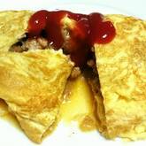 ひき肉オムレツ