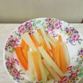 大根とニンジンの塩きんぴら