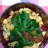 ウナギと卵の丼