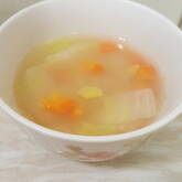 シンプル野菜のトロミスープ
