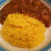 炊飯器でターメリックライス
