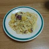 おさつのカレーパスタ