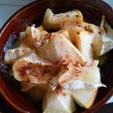 リンゴとチーズデザート