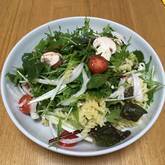 エビとカッテージチーズのパスタサラダ