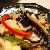 白身魚のチーズ焼き