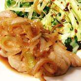 豚肉のオイスター焼き