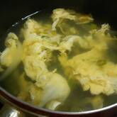 ふんわり卵のかきたま汁