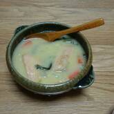 具だくさん 鮭のクリームシチュー