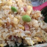 枝豆ガーリックチャーハン