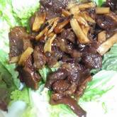 牛肉とエリンギのしぐれ煮