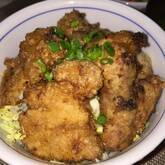 豚ヒレ肉の竜田揚げ丼