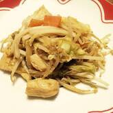 鶏むね肉のピリ辛みそ炒め