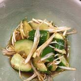 キュウリのピリ辛