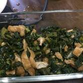 青菜と油揚げのサッと煮