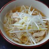 レモン風味ささ身汁麺