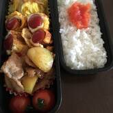 卵のウインナー巻き