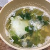 ミツバのかきたま汁