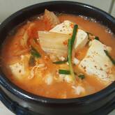 豆腐のキムチ煮