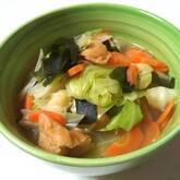 キャベツと油揚げの煮物