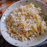 卵のシンプルチャーハン