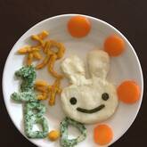 ジャガイモとブロッコリーのマッシュ