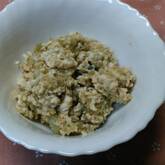 サツマイモと豆腐のサラダ