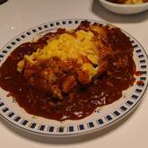 卵のせハヤシライス