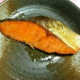 鮭のバター照り焼き