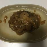 キノコづくしのデミグラスハンバーグ