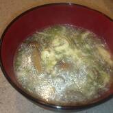 もずくと卵のスープ