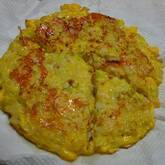 ご飯お好み焼き