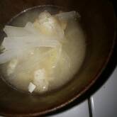 大根のみそ汁