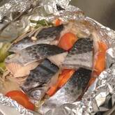 サワラのホイル蒸し焼き