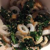 ホウレン草のゴマ和え