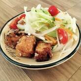 メカジキのエスニックサラダ