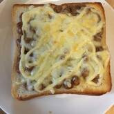 マヨ納豆トースト