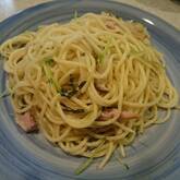 調味料2つ！大葉のバターしょうゆパスタ