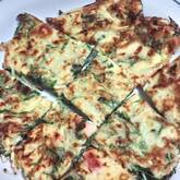 ニラたっぷりチヂミ♪