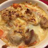 里芋のクリームグラタン