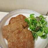 牛ひき肉のフライパン焼き